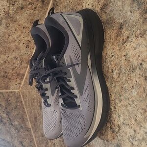 Brooks Trace 3 [1104122E049] Men Running Shoes Grey/Black/Ebony 9.5 Extra Wide